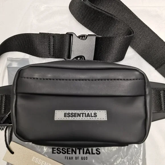 Black Essentials Fanny Pack - Picture 1 of 7